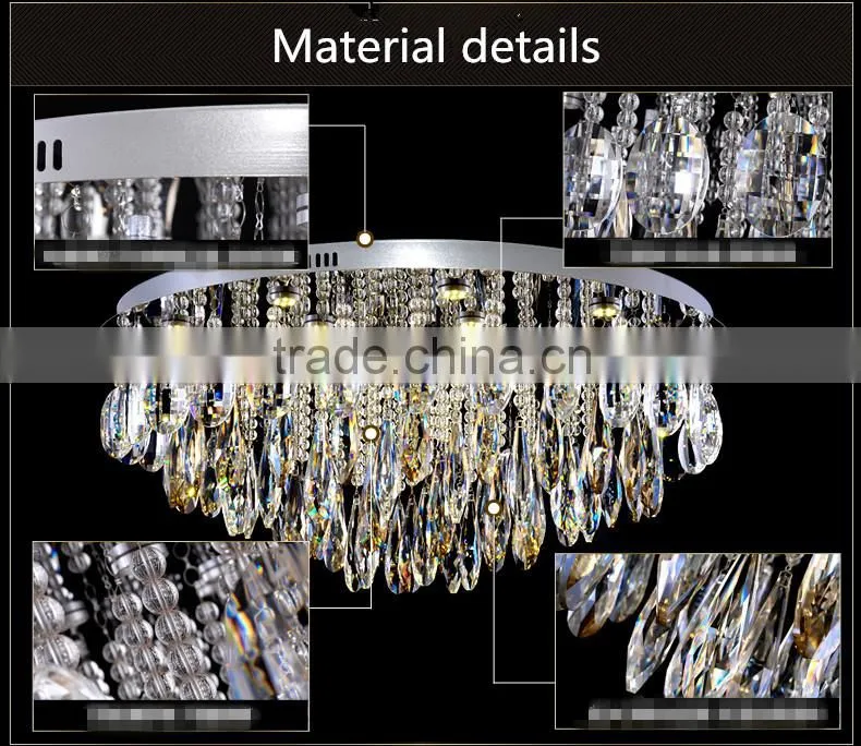 European style crystal / contemporary / candle /restaurant/ bedroom ceiling lamp