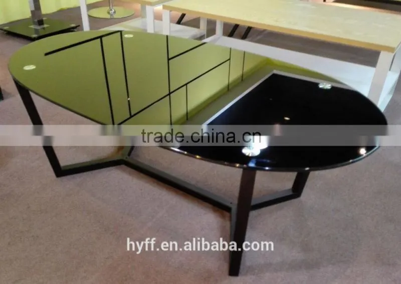 italian coffee table,modern design glass tea table,bear coffee table DJ214