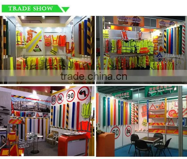 100% polyester EN 20471 safety reflective boy's hunting high visibility vest for usa from china