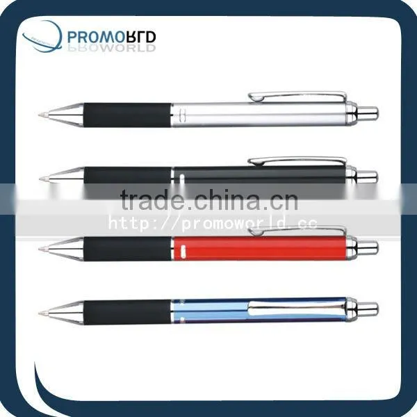 ballpoint pen cheapest metal pen holder clip metal pen with plastic top