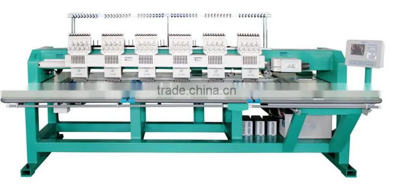 6 heads high speed computerized embroidery machine