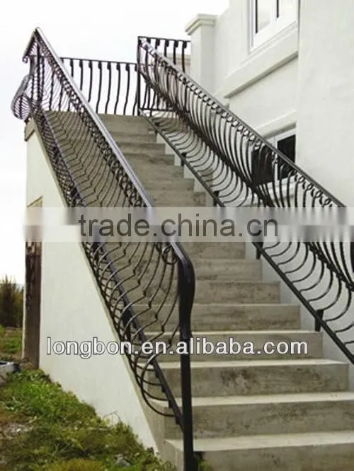 Top-selling galvanized outdoor iron railings forged