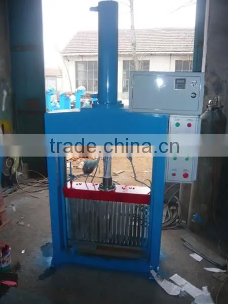 Hydraulic rubber bale cutter machine / rubber strip cutter