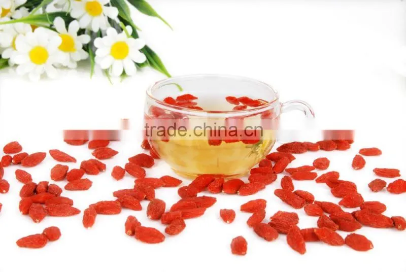 Medicinal edible healthy Goji berries fruit Ningxia medlar Dried Gou Qi Zi Boxthorn fruit
