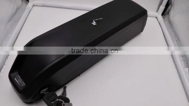 24V20.3AH Ebike Battery Pack(Hailong case) with branded 18650 cells for electric bike
