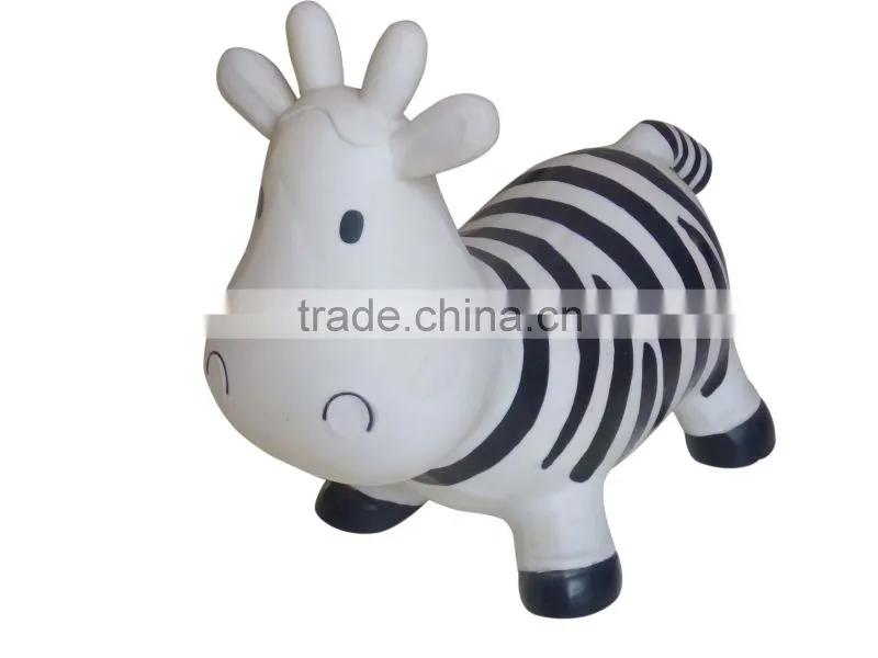 air hopping animal cow