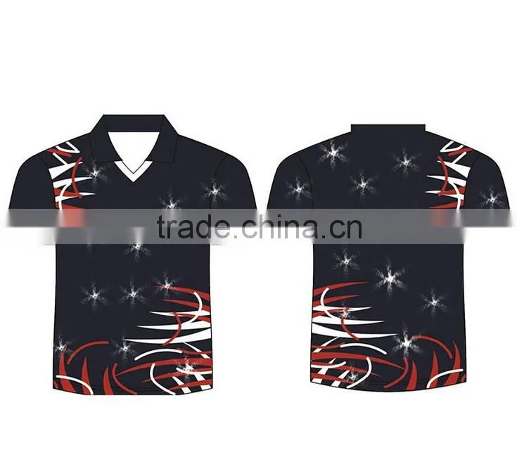 Custom polyester black yellow sport polo shirt with OEM service