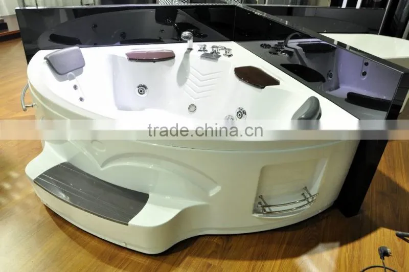 China manufacture bath for two people,whirl bath,heated bath