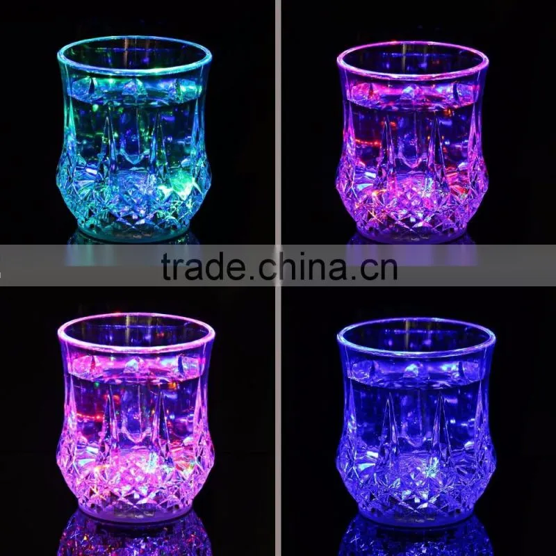 custom led flashing cup led reflector cup flashing led plastic cup