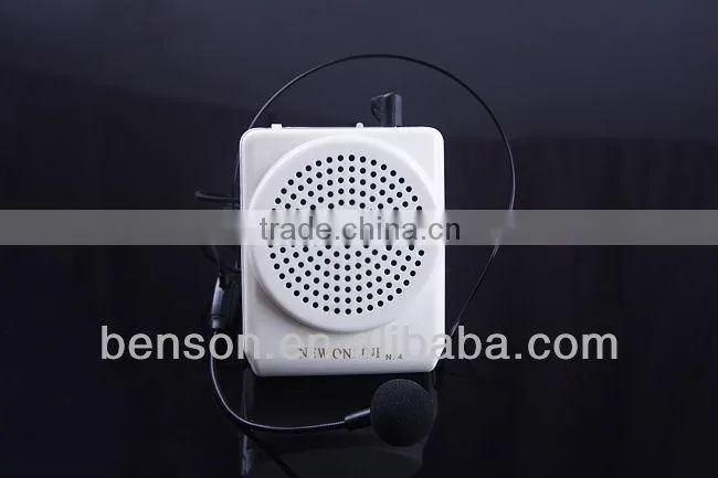 hotsale waistband amplifier, microphone,audio amplifier, megaphone N74 White