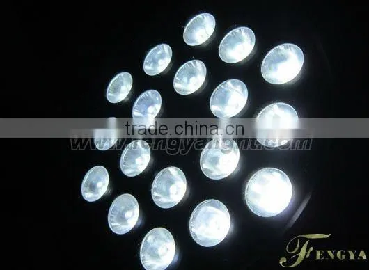 18*10w rgbw outdoor led par can light waterproof IP65