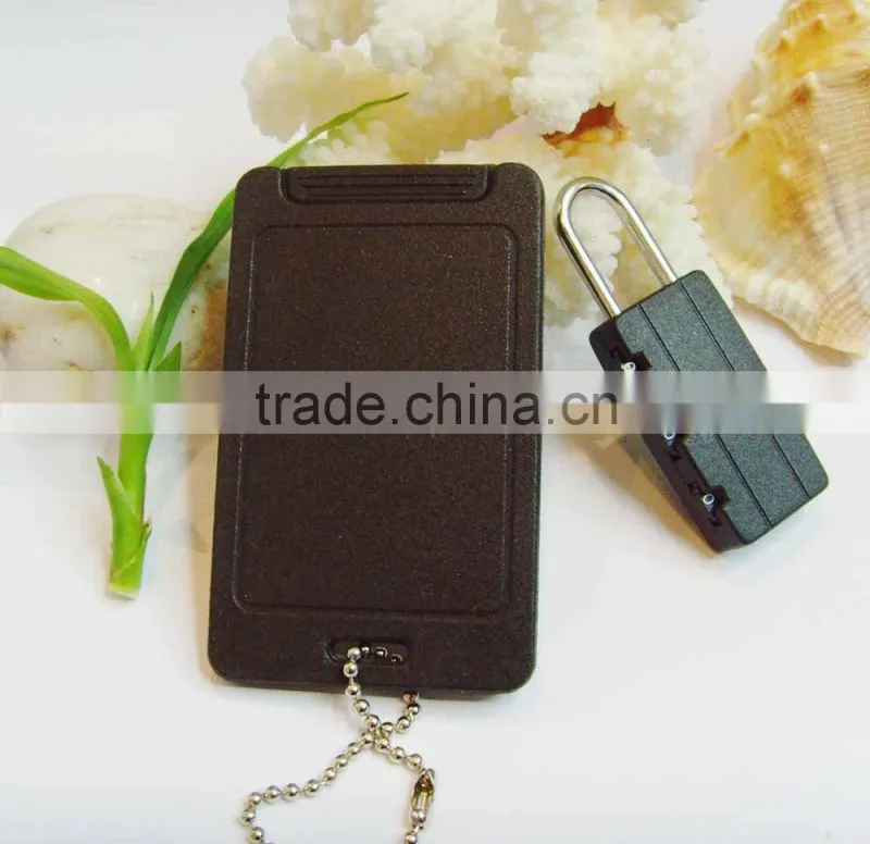 Travel Set(luggage tag+plastic combination lock)/travel bag set