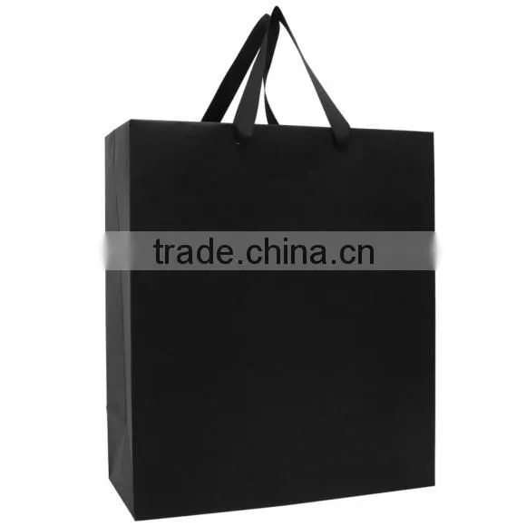 China manufacturers eco-friendly big size art paper apparel shopping bag