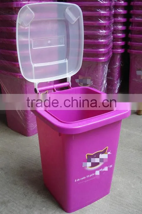 BT50A 20KG 50liter Pet Food Storage High Quality easy open transparent plastic food container