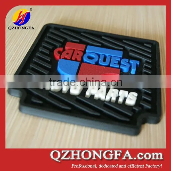 pvc rubber custom placemats and coasters rubber