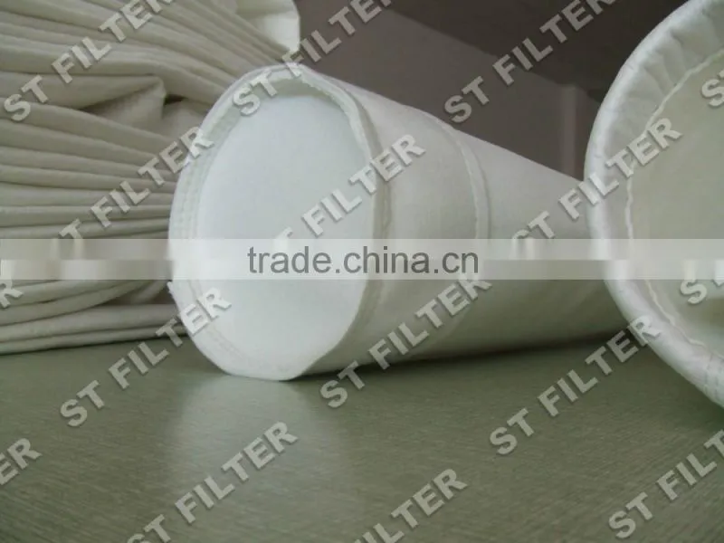 PE filter bag for cemment plant,Dia130*3600mm