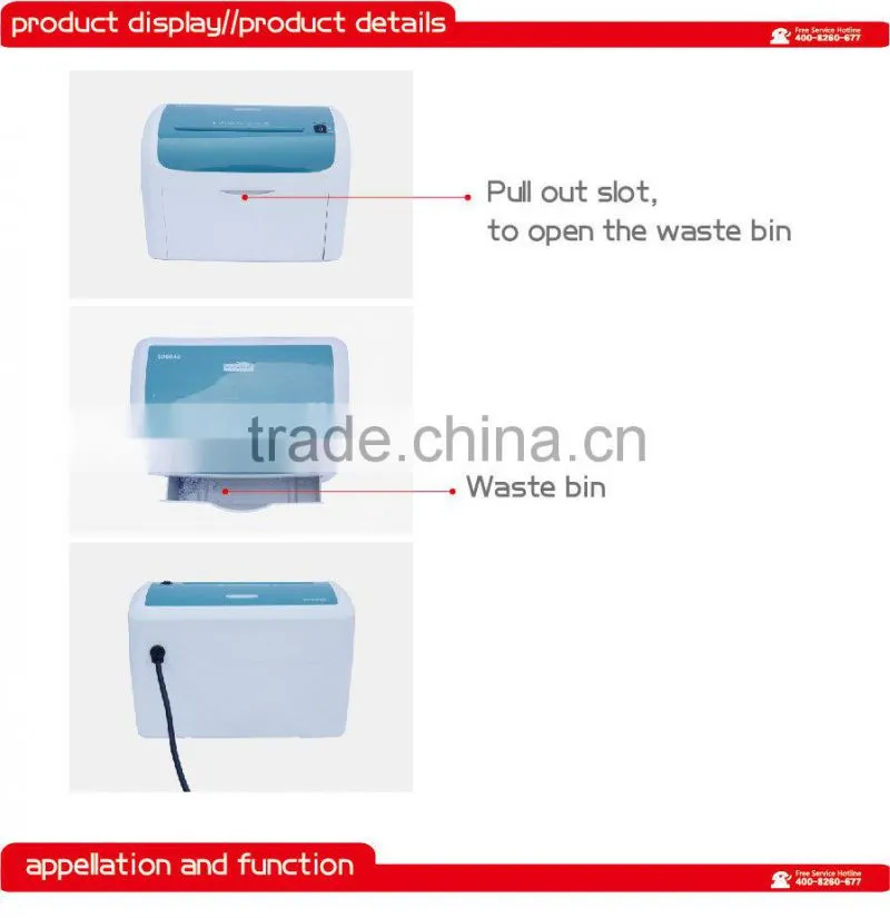 The desktop shredder with Chinese characteristics