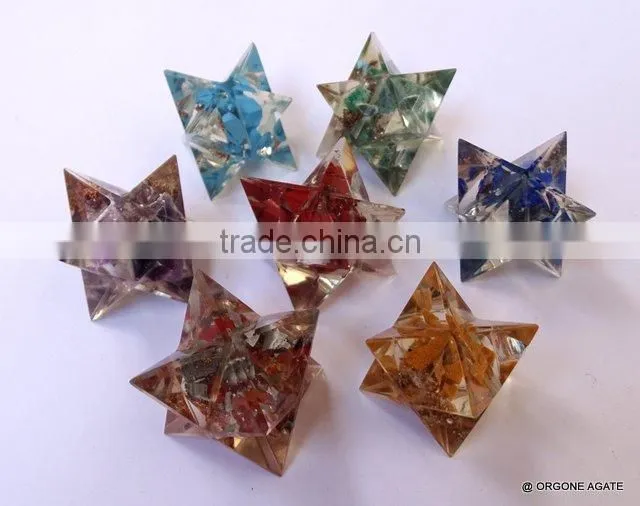 Orgonite Merkaba Star : Chakra Wholesale Sets