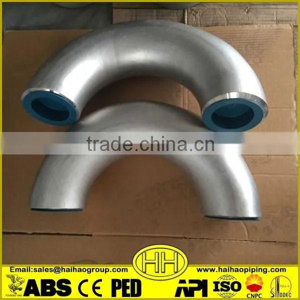 China supplier ASTM A234 WPB Carbon steel fitting 90 degree elbow with ISO Certificate