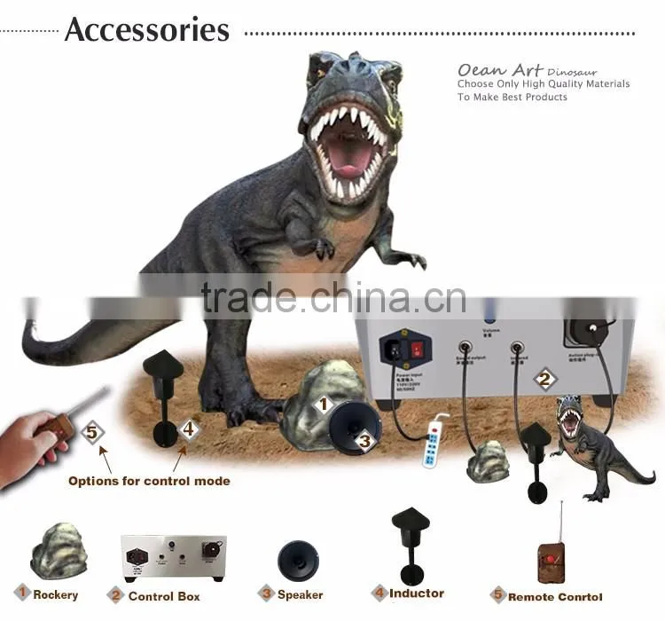 BY-DY-042003 Theme Park Handmade Fiberglass Hatching Dinosaur Eggs