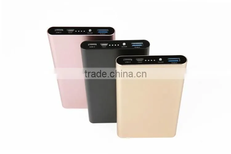 2016 trending products fast charging qc2.0 power bank 10000mAh