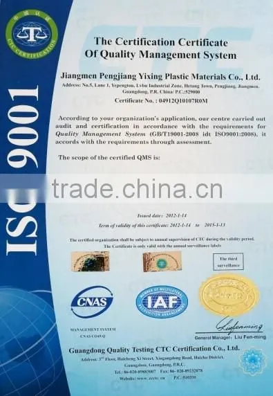 PIB Stretch Film Cling Masterbatch