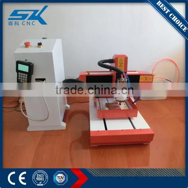 Hot Sale 220v/380v(choice) small metal cnc router 6090 , cnc router metal in China