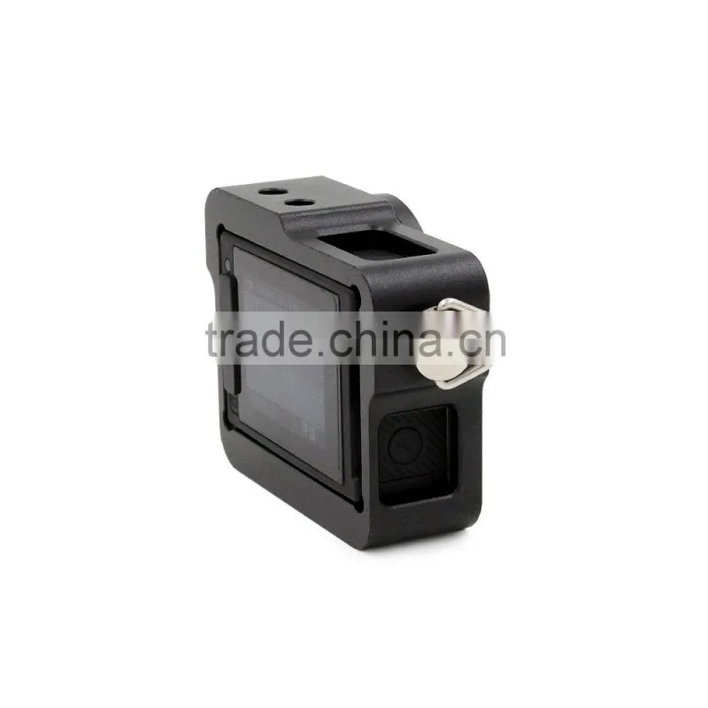 Telesin Aluminium Alloy CNC Protective Housing Shell Case for Go Pro Hero3+/4