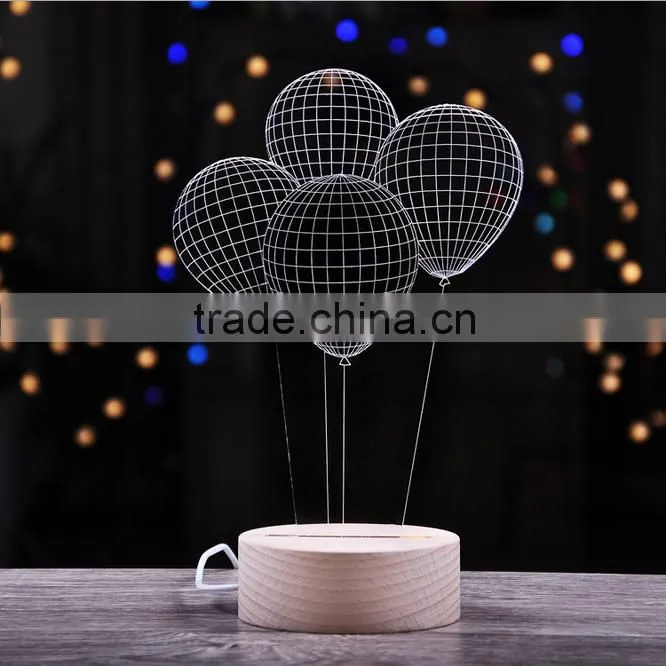 New Product Led Small Night Light, 3D Lamp Light