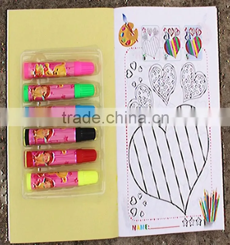 6PCS /Set color water pen magic drawing pen present grafitti sets