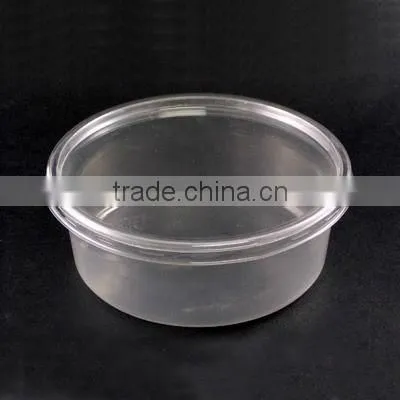 white plastic food container box