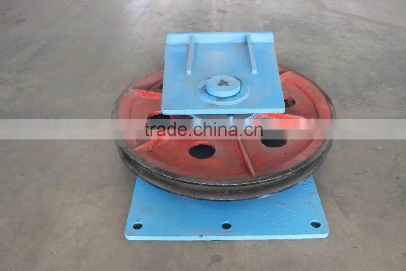 tail wheels for lifting winch