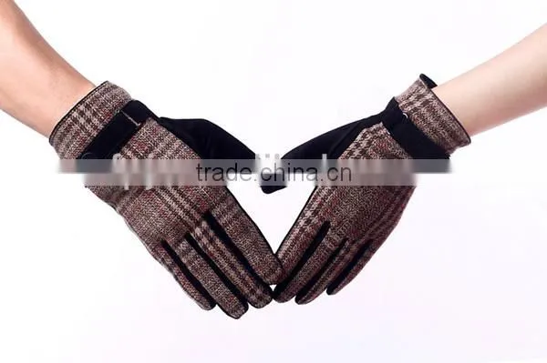 New design Classic lovers leather gloves for lovers