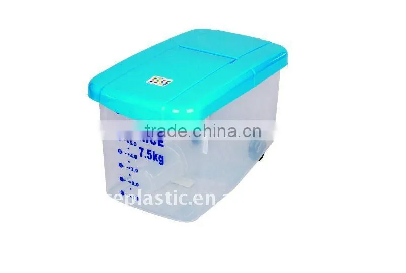15KG rice storage box,pet food storage container,plastic ocntainer