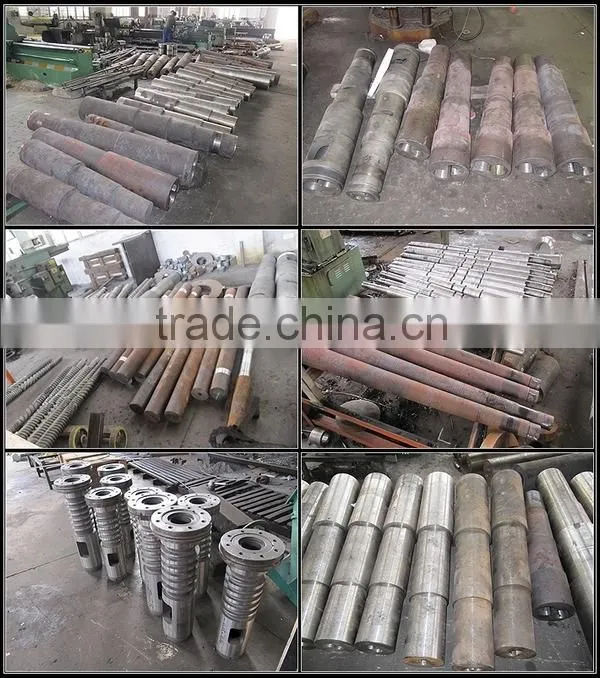 nitriding blown molding screw barrel