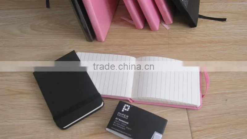 A4/A5/A6/A7 hardcover notebook with elastic band
