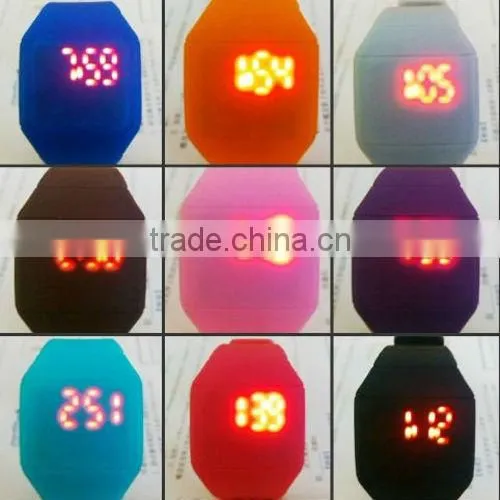 2013 new plastic LED touch-screen cheap gift watches (SW-659)