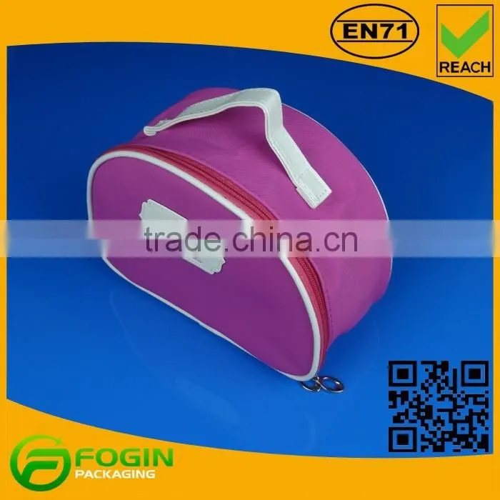 Custom new design Polyester Beautiful Cosmetic Bag Cosmetic Makeup bag