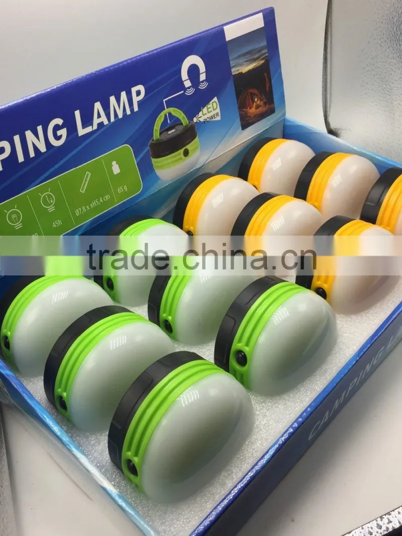 Outdoor colorful led light Camping Lantern camping light