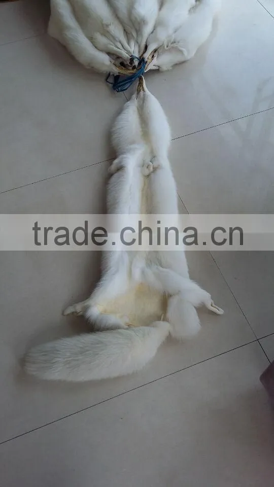 2015 Silver Fox Fur Skin / Real Fox Skin / Natural Fox Fur Skin For Sale