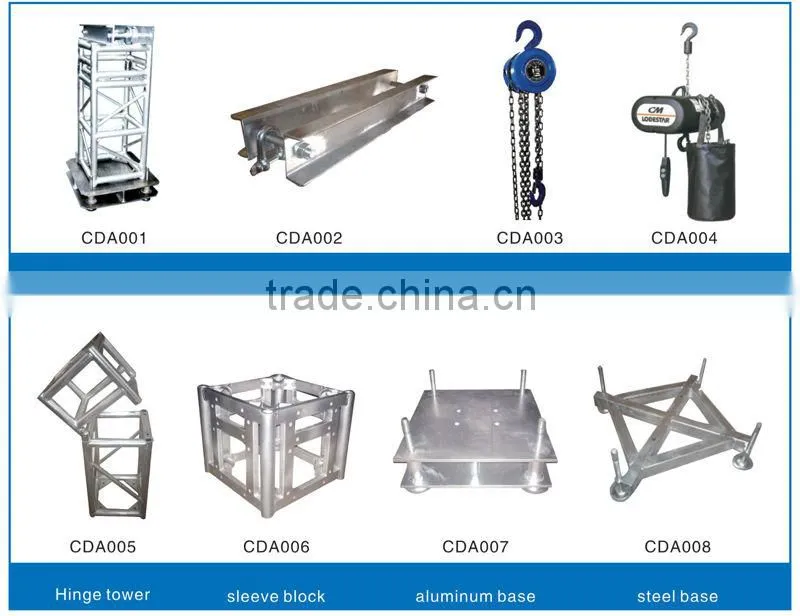 outdoor event truss for line array
