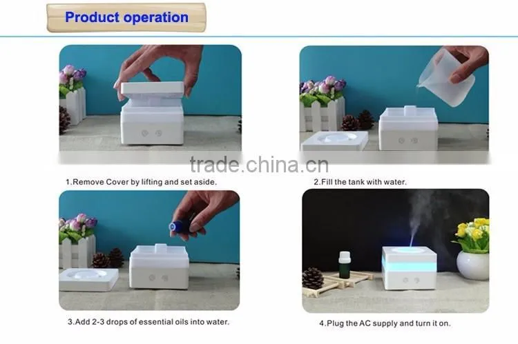 Skincare Humidifier Cool Mist Mini Ultrasonic Aroma Diffuser For Bedroom Kids Room and Living Room