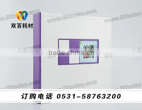 new design fancy PU album cover with case China most professional manufacture