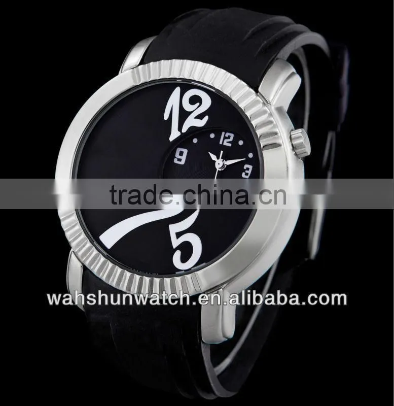 Analog 3atm water resistant rubber 2016 silicon quartz wrist watch