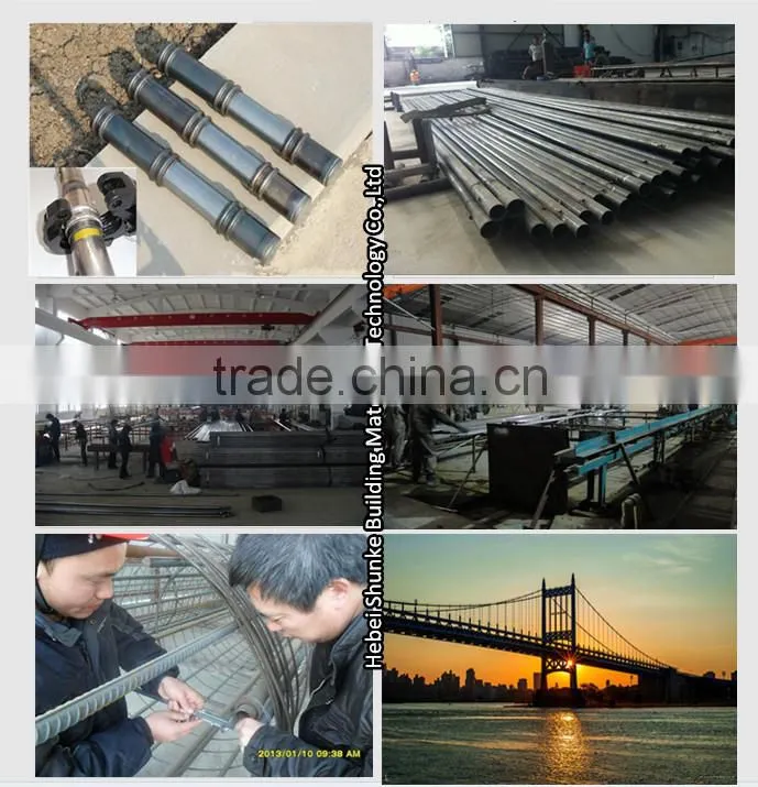 Spiral Sonic Testing Pipe / Sounding Logging Pipe for construction
