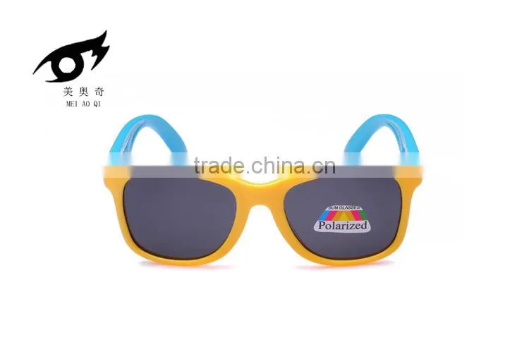 New product Manufacturers selling silicone polarizing sunglasses cute kids glasses