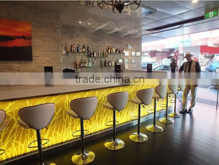 Modern white reception counter design beauty salon reception desk for sales
