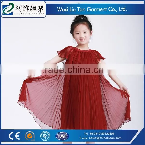 fancy red plaid children cotton sleepwear