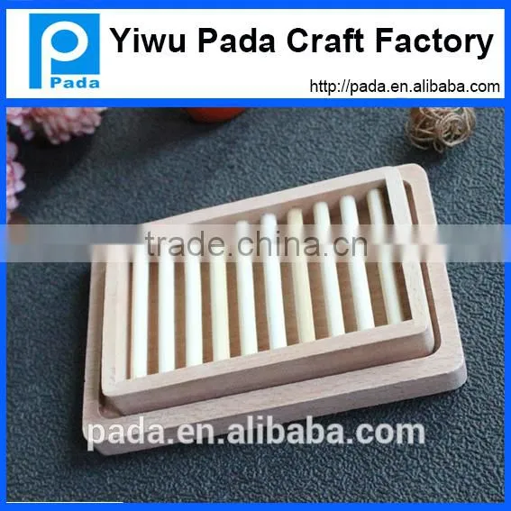 natural wooden soap holder