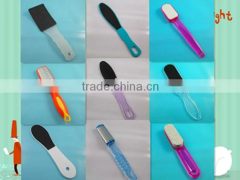 White color plastic handle callous remover